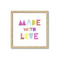 Picture of Made with Love _GroupedProduct_Square_Mini_ _GroupedProduct_Square_Framed_Matted_