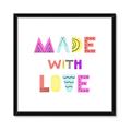 Picture of Made with Love _GroupedProduct_Square_Mini_ _GroupedProduct_Square_Framed_Matted_