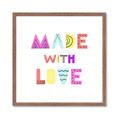 Picture of Made with Love _GroupedProduct_Square_Mini_ _GroupedProduct_Square_Framed_Matted_