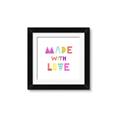 Picture of Made with Love _GroupedProduct_Square_Mini_ _GroupedProduct_Square_Framed_Matted_