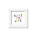 Picture of Made with Love _GroupedProduct_Square_Mini_ _GroupedProduct_Square_Framed_Matted_
