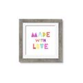 Picture of Made with Love _GroupedProduct_Square_Mini_ _GroupedProduct_Square_Framed_Matted_
