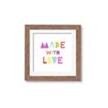 Picture of Made with Love _GroupedProduct_Square_Mini_ _GroupedProduct_Square_Framed_Matted_