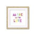 Picture of Made with Love _GroupedProduct_Square_Mini_ _GroupedProduct_Square_Framed_Matted_