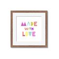 Picture of Made with Love _GroupedProduct_Square_Mini_ _GroupedProduct_Square_Framed_Matted_
