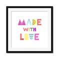 Picture of Made with Love _GroupedProduct_Square_Mini_ _GroupedProduct_Square_Framed_Matted_