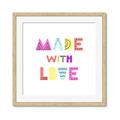 Picture of Made with Love _GroupedProduct_Square_Mini_ _GroupedProduct_Square_Framed_Matted_