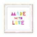 Picture of Made with Love _GroupedProduct_Square_Mini_ _GroupedProduct_Square_Framed_Matted_
