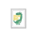 Picture of Green Roar _GroupedProduct_Rectangle_Portrait_Mini_ _GroupedProduct_Rectangle_Portrait_Framed_Matted_