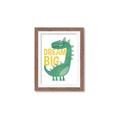 Picture of Green Roar _GroupedProduct_Rectangle_Portrait_Mini_ _GroupedProduct_Rectangle_Portrait_Framed_Matted_