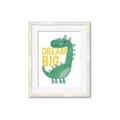 Picture of Green Roar _GroupedProduct_Rectangle_Portrait_Mini_ _GroupedProduct_Rectangle_Portrait_Framed_Matted_