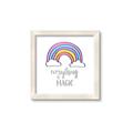 Picture of Everything is Magic _GroupedProduct_Square_Mini_ _GroupedProduct_Square_Framed_Matted_