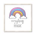 Picture of Everything is Magic _GroupedProduct_Square_Mini_ _GroupedProduct_Square_Framed_Matted_