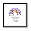 Picture of Everything is Magic _GroupedProduct_Square_Mini_ _GroupedProduct_Square_Framed_Matted_