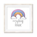 Picture of Everything is Magic _GroupedProduct_Square_Mini_ _GroupedProduct_Square_Framed_Matted_