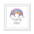 Picture of Everything is Magic _GroupedProduct_Square_Mini_ _GroupedProduct_Square_Framed_Matted_