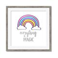 Picture of Everything is Magic _GroupedProduct_Square_Mini_ _GroupedProduct_Square_Framed_Matted_