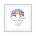 Picture of Everything is Magic _GroupedProduct_Square_Mini_ _GroupedProduct_Square_Framed_Matted_