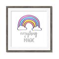 Picture of Everything is Magic _GroupedProduct_Square_Mini_ _GroupedProduct_Square_Framed_Matted_