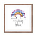 Picture of Everything is Magic _GroupedProduct_Square_Mini_ _GroupedProduct_Square_Framed_Matted_