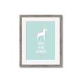 Picture of Loved Unicorn _GroupedProduct_Rectangle_Portrait_Mini_ _GroupedProduct_Rectangle_Portrait_Framed_Matted_