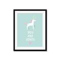 Picture of Loved Unicorn _GroupedProduct_Rectangle_Portrait_Mini_ _GroupedProduct_Rectangle_Portrait_Framed_Matted_