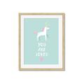 Picture of Loved Unicorn _GroupedProduct_Rectangle_Portrait_Mini_ _GroupedProduct_Rectangle_Portrait_Framed_Matted_