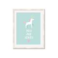 Picture of Loved Unicorn _GroupedProduct_Rectangle_Portrait_Mini_ _GroupedProduct_Rectangle_Portrait_Framed_Matted_