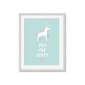 Picture of Loved Unicorn _GroupedProduct_Rectangle_Portrait_Mini_ _GroupedProduct_Rectangle_Portrait_Framed_Matted_