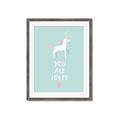 Picture of Loved Unicorn _GroupedProduct_Rectangle_Portrait_Mini_ _GroupedProduct_Rectangle_Portrait_Framed_Matted_