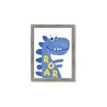 Picture of Blue Roar _GroupedProduct_Rectangle_Portrait_Mini_ _GroupedProduct_Rectangle_Portrait_Framed_Matted_