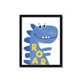 Picture of Blue Roar _GroupedProduct_Rectangle_Portrait_Mini_ _GroupedProduct_Rectangle_Portrait_Framed_Matted_