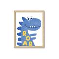 Picture of Blue Roar _GroupedProduct_Rectangle_Portrait_Mini_ _GroupedProduct_Rectangle_Portrait_Framed_Matted_