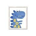 Picture of Blue Roar _GroupedProduct_Rectangle_Portrait_Mini_ _GroupedProduct_Rectangle_Portrait_Framed_Matted_