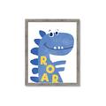 Picture of Blue Roar _GroupedProduct_Rectangle_Portrait_Mini_ _GroupedProduct_Rectangle_Portrait_Framed_Matted_