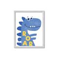 Picture of Blue Roar _GroupedProduct_Rectangle_Portrait_Mini_ _GroupedProduct_Rectangle_Portrait_Framed_Matted_