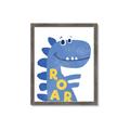 Picture of Blue Roar _GroupedProduct_Rectangle_Portrait_Mini_ _GroupedProduct_Rectangle_Portrait_Framed_Matted_