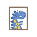 Picture of Blue Roar _GroupedProduct_Rectangle_Portrait_Mini_ _GroupedProduct_Rectangle_Portrait_Framed_Matted_