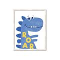 Picture of Blue Roar _GroupedProduct_Rectangle_Portrait_Mini_ _GroupedProduct_Rectangle_Portrait_Framed_Matted_