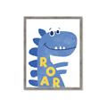 Picture of Blue Roar _GroupedProduct_Rectangle_Portrait_Mini_ _GroupedProduct_Rectangle_Portrait_Framed_Matted_