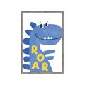 Picture of Blue Roar _GroupedProduct_Rectangle_Portrait_Mini_ _GroupedProduct_Rectangle_Portrait_Framed_Matted_