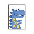 Picture of Blue Roar _GroupedProduct_Rectangle_Portrait_Mini_ _GroupedProduct_Rectangle_Portrait_Framed_Matted_