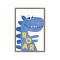 Picture of Blue Roar _GroupedProduct_Rectangle_Portrait_Mini_ _GroupedProduct_Rectangle_Portrait_Framed_Matted_