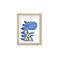 Picture of Blue Roar _GroupedProduct_Rectangle_Portrait_Mini_ _GroupedProduct_Rectangle_Portrait_Framed_Matted_