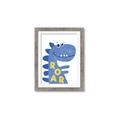 Picture of Blue Roar _GroupedProduct_Rectangle_Portrait_Mini_ _GroupedProduct_Rectangle_Portrait_Framed_Matted_