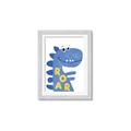 Picture of Blue Roar _GroupedProduct_Rectangle_Portrait_Mini_ _GroupedProduct_Rectangle_Portrait_Framed_Matted_