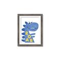 Picture of Blue Roar _GroupedProduct_Rectangle_Portrait_Mini_ _GroupedProduct_Rectangle_Portrait_Framed_Matted_