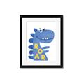 Picture of Blue Roar _GroupedProduct_Rectangle_Portrait_Mini_ _GroupedProduct_Rectangle_Portrait_Framed_Matted_