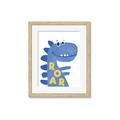 Picture of Blue Roar _GroupedProduct_Rectangle_Portrait_Mini_ _GroupedProduct_Rectangle_Portrait_Framed_Matted_