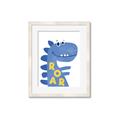 Picture of Blue Roar _GroupedProduct_Rectangle_Portrait_Mini_ _GroupedProduct_Rectangle_Portrait_Framed_Matted_
